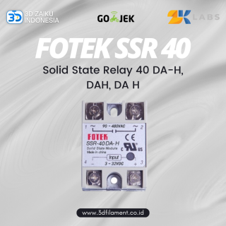 Fotek SSR Solid State Relay SSR 40 DA-H SSR DAH SSR DA H
